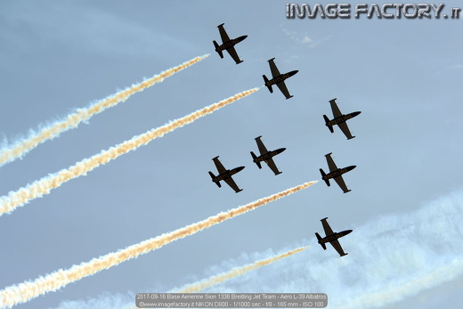 2017-09-16 Base Aerienne Sion 1336 Breitling Jet Team - Aero L-39 Albatros